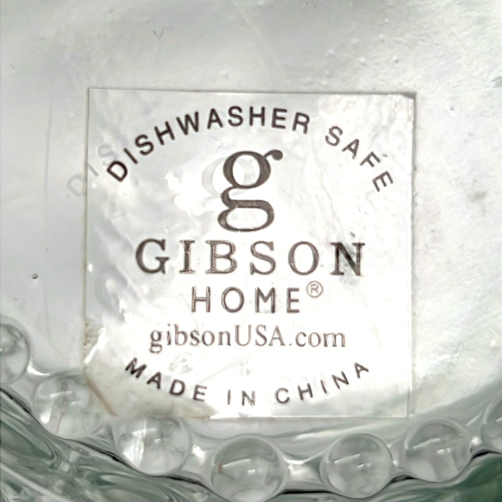 Gibson Home Brunson Glass Pitcher - Diamond Pattern - Picture 9 of 11